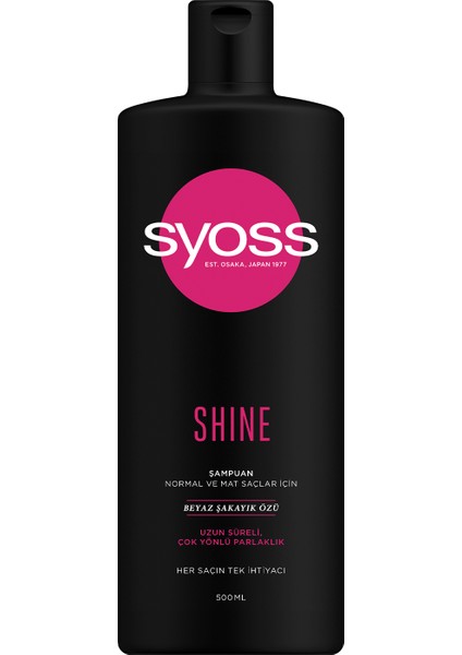 Shine Saç Bakım Şampuanı 500 ml Şampuan