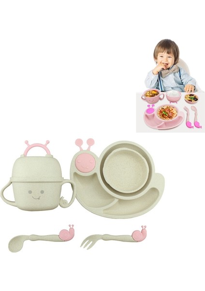 Bebek Salyangoz Bölmeli Kaşık Bardaklık (Yurt Dışından)