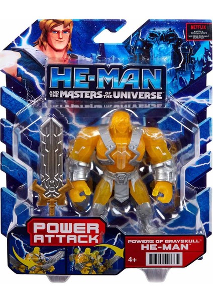 He-Man ve Masters Of The Universe Aksiyon Figürü Serisi HBL65 - Powers Of Grayskull He-Man