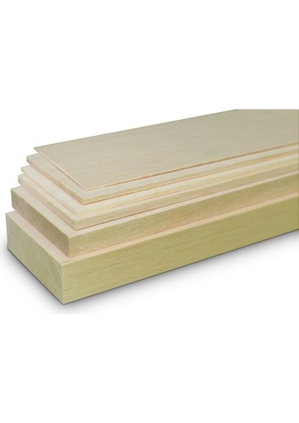 Balsa Levha 10X100CM - 12MM