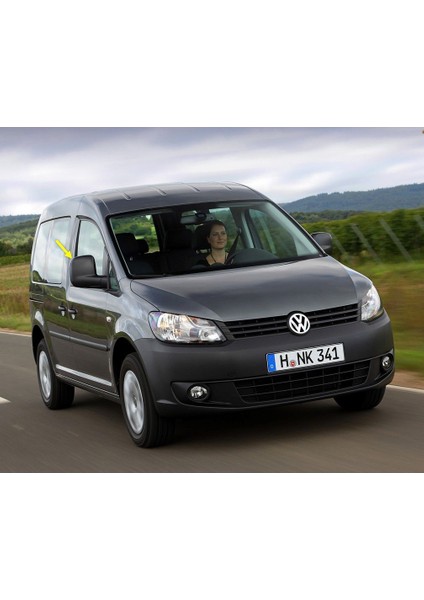 Vw Volkswagen Caddy 2011-2015 Sağ Dış Dikiz Aynası Kapağı Siyah Plastik Tip 7H1857528A 7E1857528 modelleri