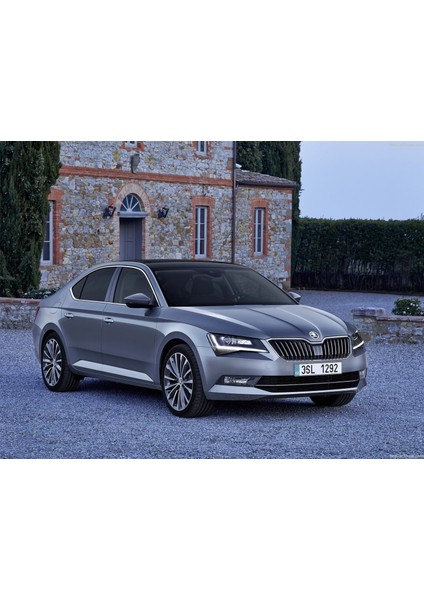 Skoda Superb 3 Mk3 2015-2022 Sağ Yan Dış Dikiz Aynası Çerçevesi 3V0857532