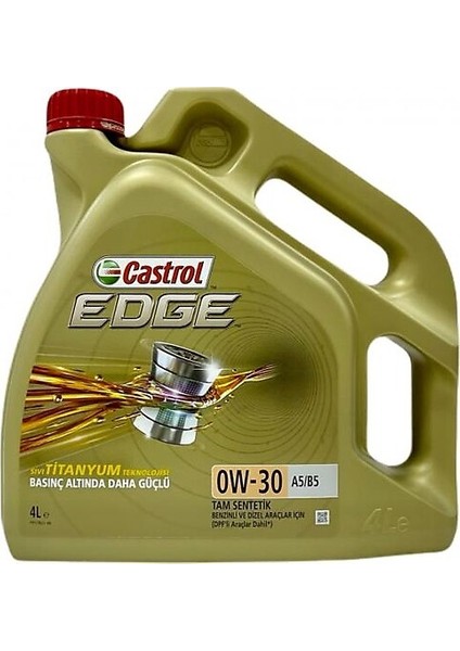 Edge 0W-30 A5/B5 4 Litre Motor Yağı ( Üretim Yılı: 2023 )