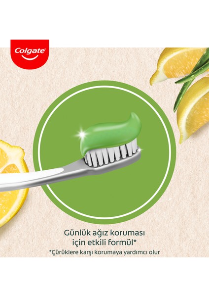 Natural Extracts Limon Yağı ve Aloe Vera Doğal Özlü Maksimum Ferahlık Diş Macunu 75 ml fırsatları