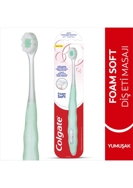 FoamSoft Diş Eti Masajı Yumuşak Diş Fırçası