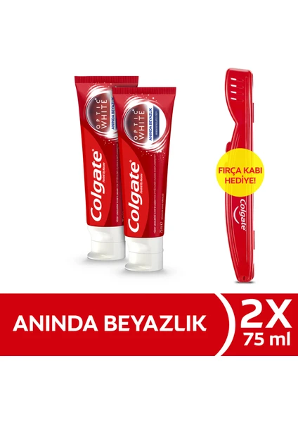 Optic White Anında Beyazlık Diş Macunu 2 x 75 ml