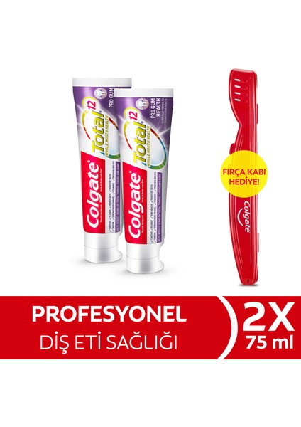 Total Profesyonel Diş Eti Sağlığı Diş Macunu 75 ml x 2 Adet