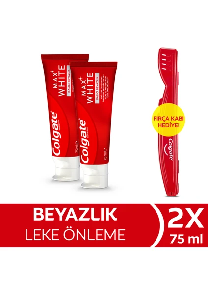 Max White Diş Macunu 75 ml x 2 Adet 