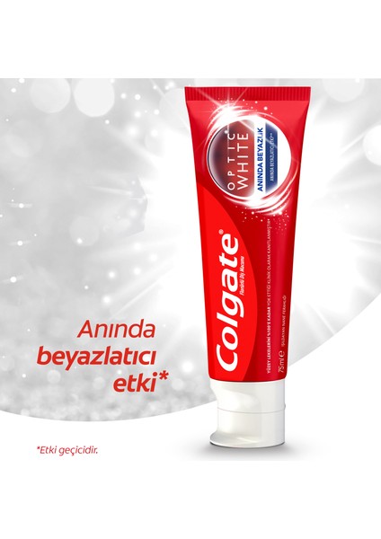 Optic White Anında Beyazlık Diş Macunu 4 x 75 ml fiyatları