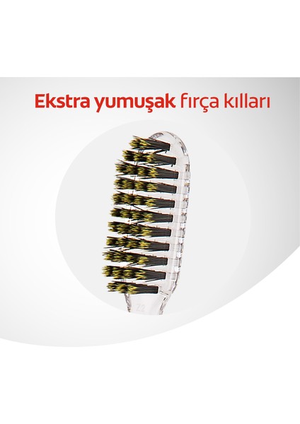 Mikro İnce Gelişmiş Gold Derin Temizlik Ekstra Yumuşak Diş Fırçası x2 Adet+Diş Fırçası Kabı