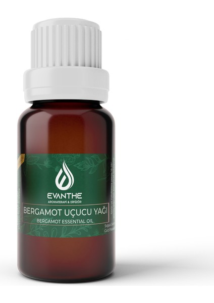 Bergamot Aromaterapi Esansiyel Uçucu Yağı