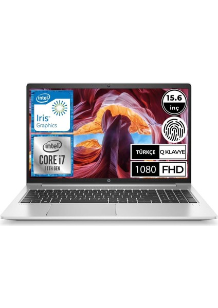 Hp Probook 450 G8 45Q34ES I7-1165G7 16GB 512SSD 15.6" Fullhd Freedos Taşınabilir Bilgisayar