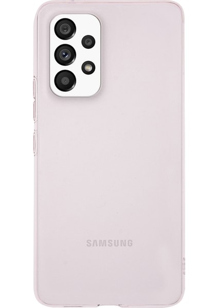 Samsung Galaxy A53 Kapak 1mm Şeffaf Silikon Kılıf