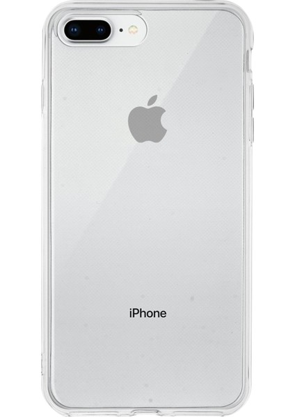 Apple iPhone 7 Plus Kapak 1mm Şeffaf Silikon Kılıf