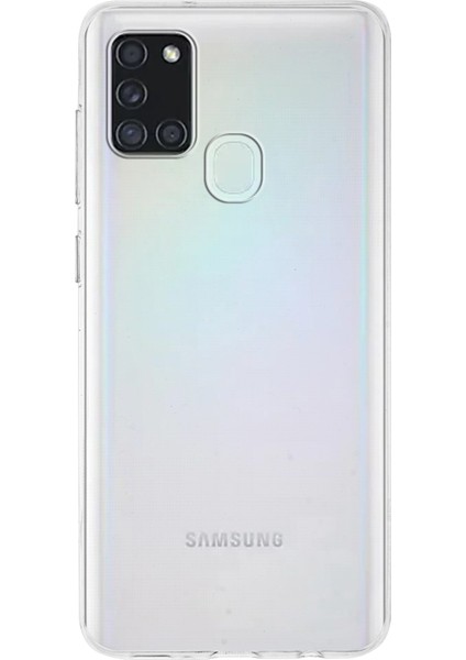 Samsung Galaxy A01 Kapak 1mm Şeffaf Silikon Kılıf