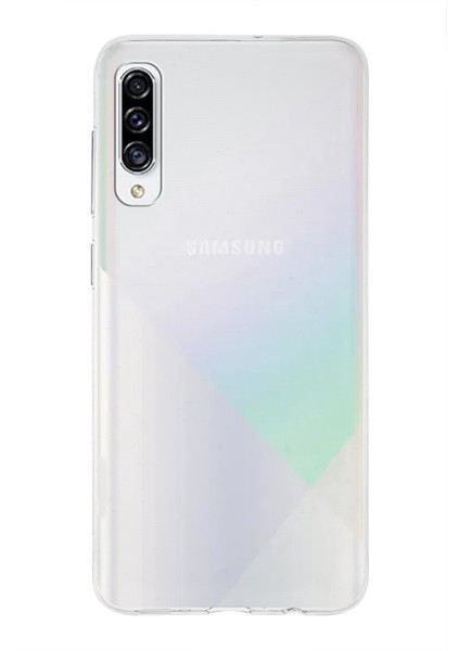 Samsung Galaxy A01 Kapak 1mm Şeffaf Silikon Kılıf