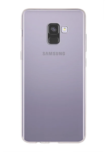 Samsung Galaxy A8 Plus (2018) Kapak 1mm Şeffaf Silikon Kılıf