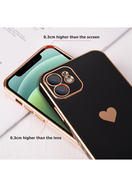 iPhone 8 Plus Yumuşak Kapak Kılıf İçin Katı Kaplama Lens Koruma Telefon Kılıfı (Yurt Dışından) fiyatları