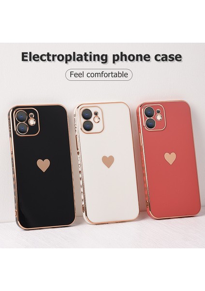 iPhone 8 Plus Yumuşak Kapak Kılıf İçin Katı Kaplama Lens Koruma Telefon Kılıfı (Yurt Dışından) fırsatları