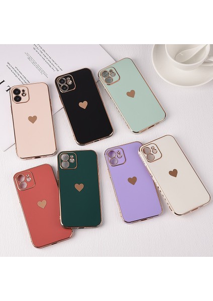 iPhone 8 Plus Yumuşak Kapak Kılıf İçin Katı Kaplama Lens Koruma Telefon Kılıfı (Yurt Dışından) indirimleri