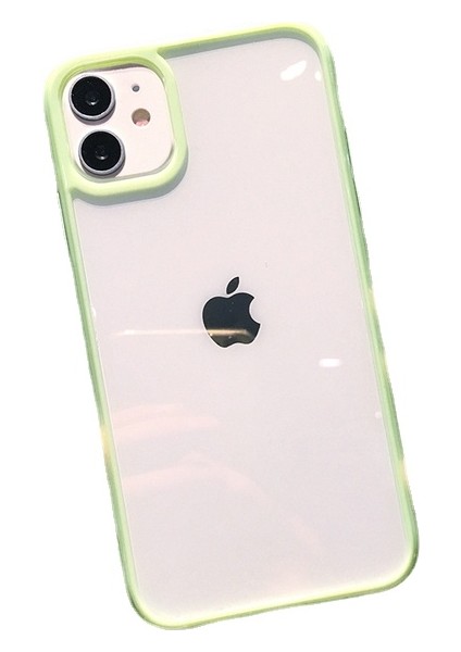 iPhone 7 Plus Şeffaf Arka Kapak İçin Şeker Renk Darbeye Dayanıklı Telefon Kılıfı (Yurt Dışından)