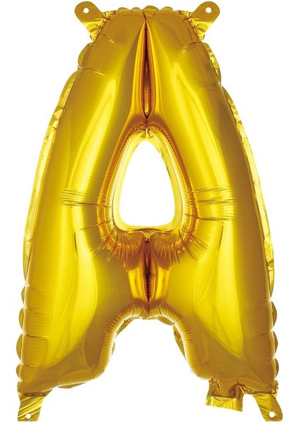 A Harf Folyo Gold Balon 36 cm 16 Inc