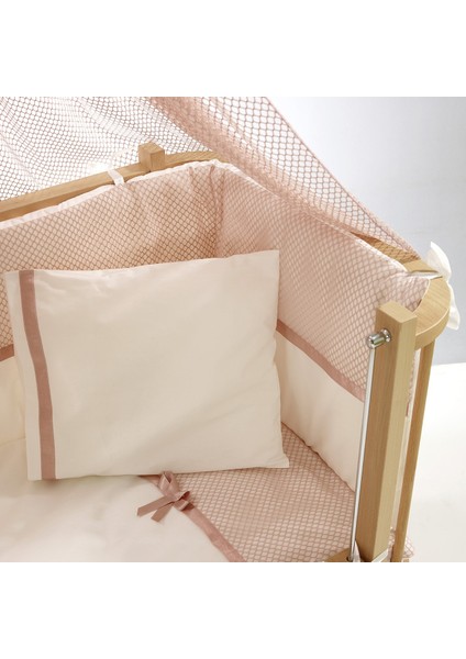 Meltem Smart Mood Sallanır Ahşap Anne Yanı Beşik - 50x90 cm (naturel-pembe) modelleri