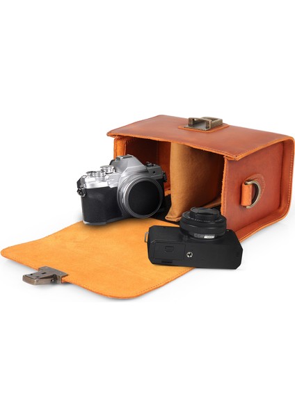 MG1725 Hakiki Deri Kamera Çantası indirimleri