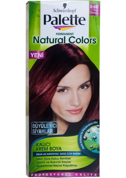 Natural Saç Boyası 3-68 Kızıl Çikolata