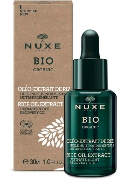 Bio Organic Rice Oil Extract Gece Bakım Yağı 30 ml