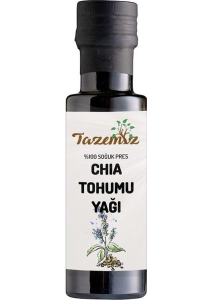 Chia Tohumu Yağı 100ML - Soğuk Pres