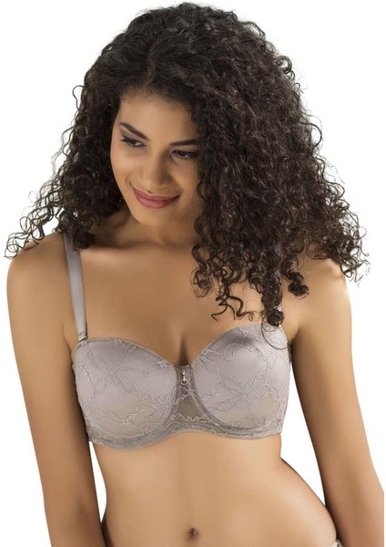 9350-C Dantel Kaplı Soft Cup Bayan Toparlayıcı Sütyen