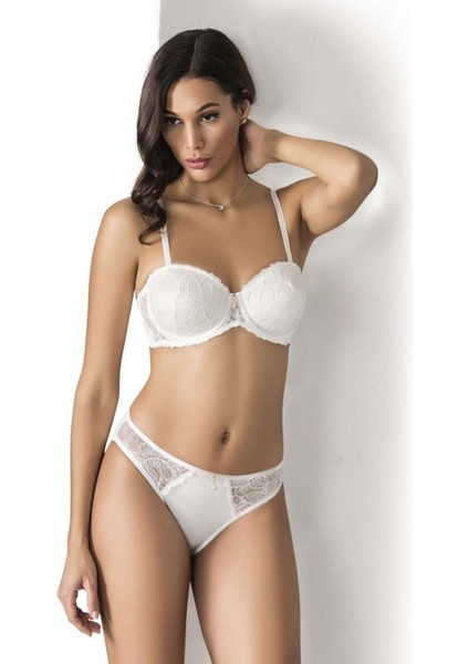 5155 Bayan Straptez Balenli Desteksiz Sütyen Takım