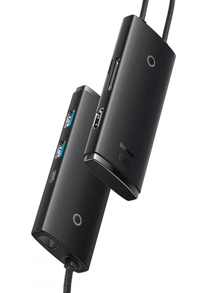 Lite Series 6 Portlu 100W Type-C + Sd Hub Adaptör Çoklayıcı WKQx050001