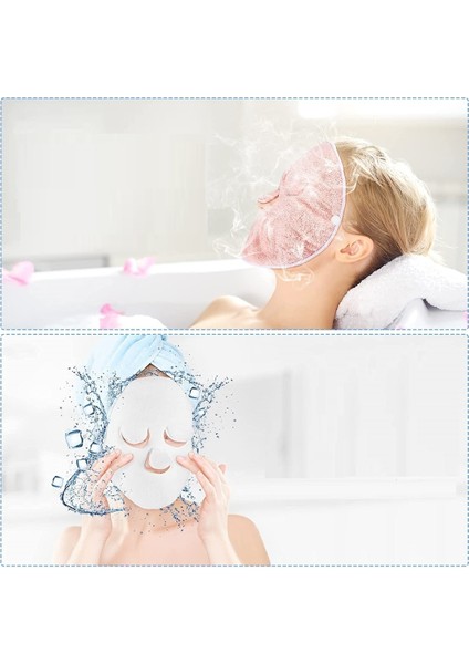 Spa Yıkanabilir Yüz Maskesi - Nemlendirici Cilt Bakım Maskesi Soğuk Sıcak Yüz Bakımı indirimleri