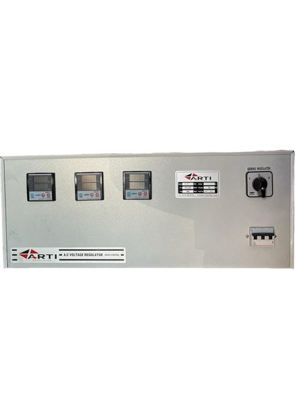 Arti Regülatör 15 Kva Trifaze Servo Kontrollü Voltaj Regülatörü (275 – 430 V)