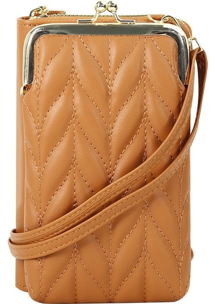 Bir Omuz Crossbody Kadın Moda Kart Sahibinin Madeni Para Çantası (Yurt Dışından)