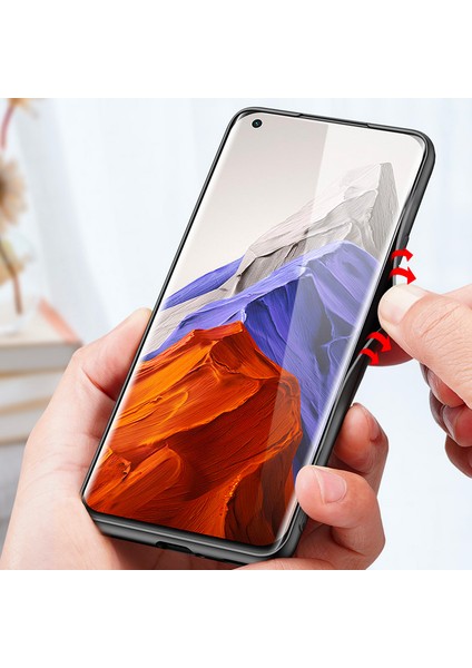 Fino Serisi Xiaomi Mi 11 Pro Kılıf Premium Dokuma Silikon Kılıf