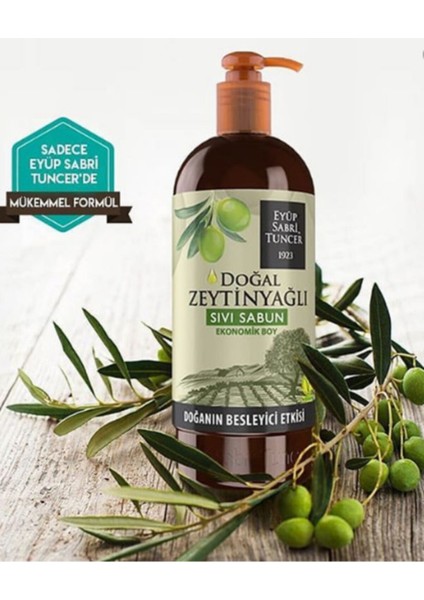 Zeytinyağlı Sıvı Sabun 750 ml x 6 Adet