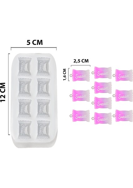 Epoksi Sweet Şeker Kalıbı