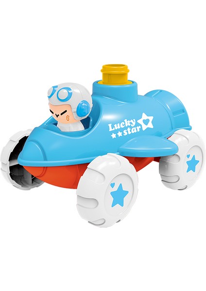 Balon Uçan Astronot ve Havalı Manuel Pompalı Balon Araba Eğitici Oyuncak Seti Uzay Seti 3+ indirimleri