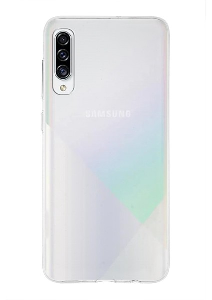 Case World Caseworld Samsung Galaxy A01 Kapak 1mm Şeffaf Silikon Kılıf