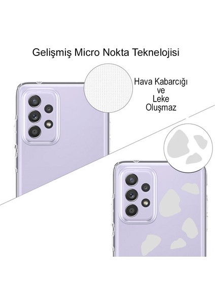 Case World Samsung Galaxy A50S ile Uyumlu Kapak 1mm Şeffaf Silikon ile Uyumlu Kılıf