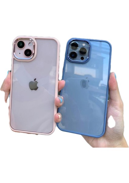 Kenarları Çerçeveli Sert Şeffaf Kılıf