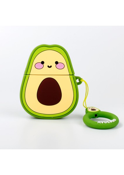 Avocado Tasarım Airpods Silikon Kılıf