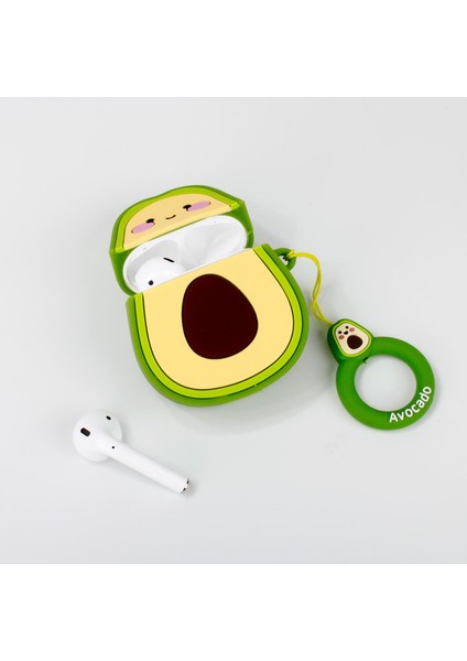 Avocado Tasarım Airpods Silikon Kılıf