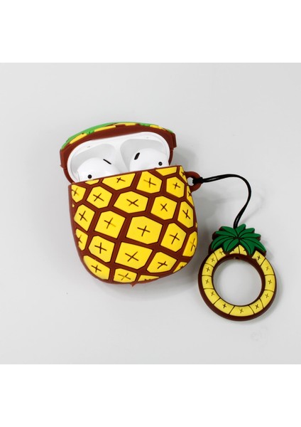 Ananas Tasarım Airpods Silikon Kılıf