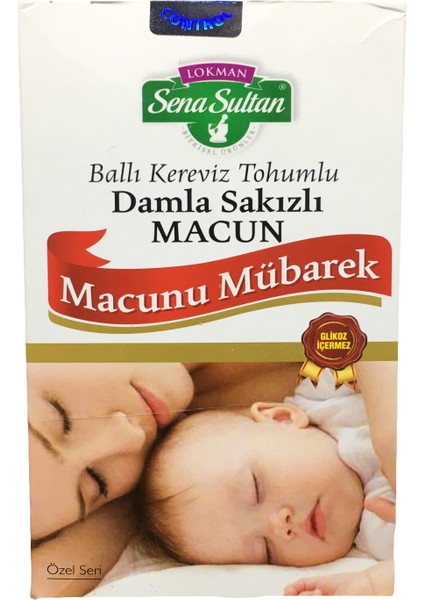 Macunu Mübarek Ballı Damla Sakızlı Macun 800 gr