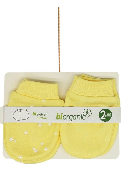 Biorganic Fly Dandelions 2'li Eldiven 72165 Sarı-Ekru
