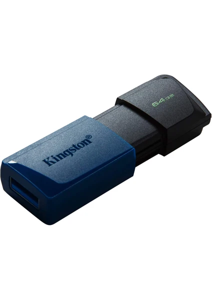 Kıngston 64GB Usb3.2 Gen 1 Datatraveler Exodıa M (Black + Blue)     